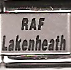 RAF Lakenheath - laser 9mm Italian charm - Click Image to Close